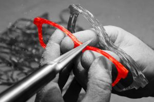 Fabrication lunettes de vue