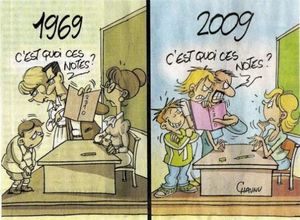 Combat de boue autour de la réforme des notes à l’école