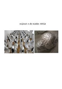 Un texte d'après l'oeuvre de Kader Attia: "Ghost"