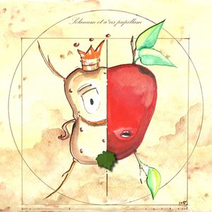 pomme de terre et pomme de l'air