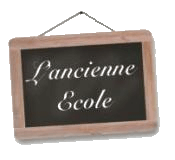 Photo souvenir de l'école du village, 19 octobre 1967...