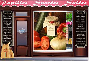 Petits sablés à la confiture Péché mignon et créme de Salidou