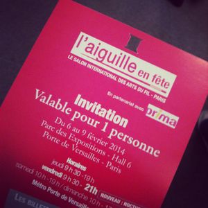 Le salon Aiguille en Fête ou l'antre de la tentation!