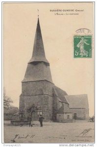 La Population de BUSSIERE-DUNOISE en 1911: