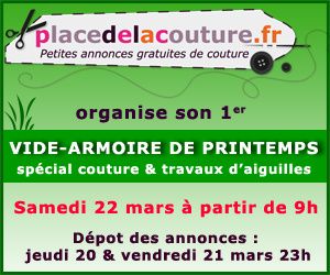Un bon plan pour les couturières, les brodeuses et tricoteuses…