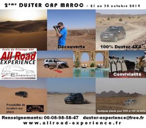 2ème DUSTER CAP MAROC 2014