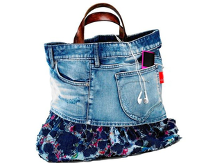 Come realizzare una borsa da una minigonna