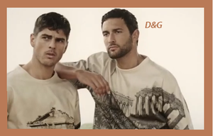 Dolce & Gabbana collezione 2014 for men e backstage Adam Senn e Tony Ward