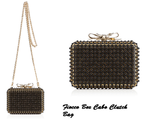 Fiocco Box Cabo Clutch Bag