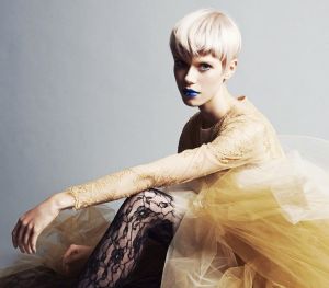 Fashion week biondo l'Oreal