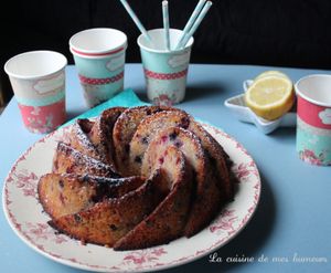 Bundt cake: Un gâteau citron fruits rouges