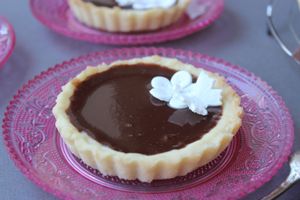 Tartelettes au chocolat au lait