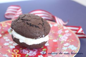 Sandwich glacé façon whoopie pie