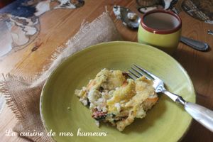 Gratin de poissons estival à ma façon