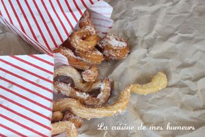 Churros à la vanille