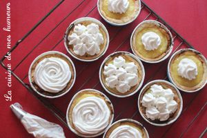 Tartelettes au citron meringuées