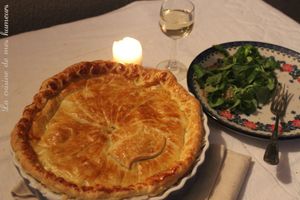 Tourte d'automne aux champignons du hobbit