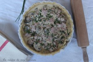 Tourte d'automne aux champignons du hobbit