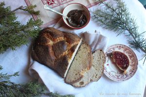 Un petit déjeuner chez Bilbon : brioche tressée à la cannelle