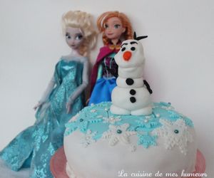 Gâteau de la reine des neiges : cake design facile