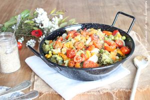 La poêlée de légumes du jardin de Sam