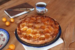 Les jours heureux dans la Comté : gâteau aux mirabelles et cannelle