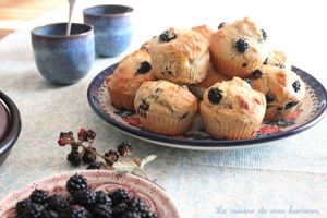Cueillette dans la Comté : muffins aux mûres sauvages