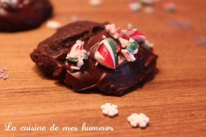 Cookies au chocolat pour Noël