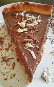 Tarte chocolat gourmande recette de P.Hermé au thermomix