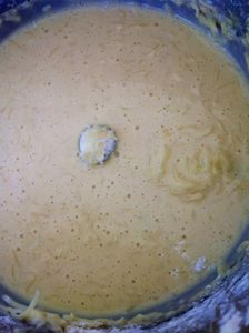 Cake crémeux chèvre courgette au thermomix