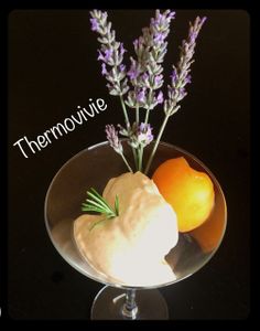 Sorbet abricot lavande au thermomix