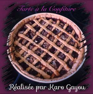 Tarte à la confiture au thermomix