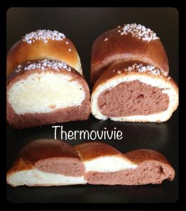 Brioche surprise au thermomix