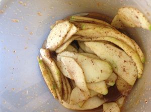 Tarte fine aux pommes