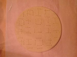 Tarte fine aux pommes