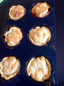 Mini tatin de figue et carambar de pomme acide