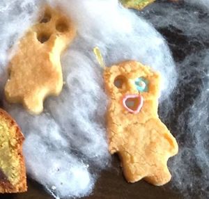 Fantômes écossais (shortbread) pour halloween