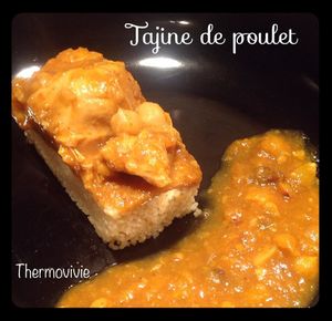 Tajine de blanc de poulet au thermomix