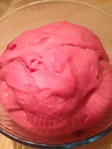 Brioche rose au sucre pétillant