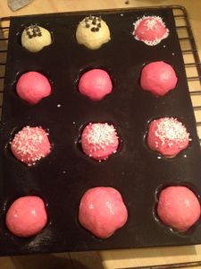 Brioche rose au sucre pétillant
