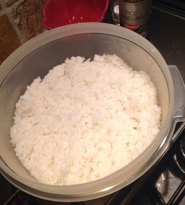 Cuisson du riz pour sushis au thermomix