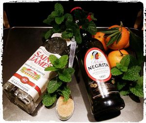 Cocktail Mojito à la Clémentine