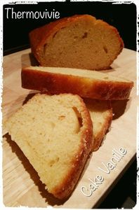 Cake extra moelleux à la vanille
