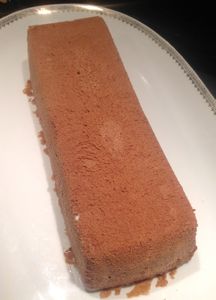 Bûche de noël glacée choco citron