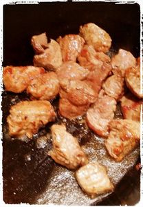 Sauté de veau éxotique