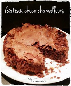 Gâteau choco chamallows
