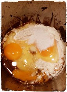 Gâteau choco chamallows