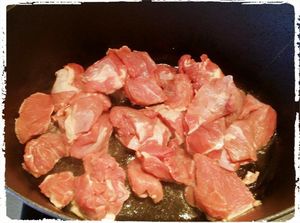 Sauté de veau épicé