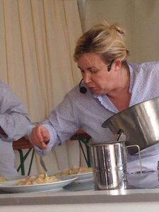 Spaghetti et crevettes au citron, recette d'Hélène Darroze