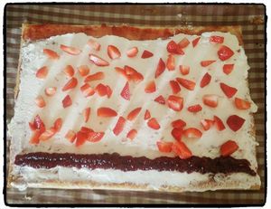 Roll Cake à la fraise